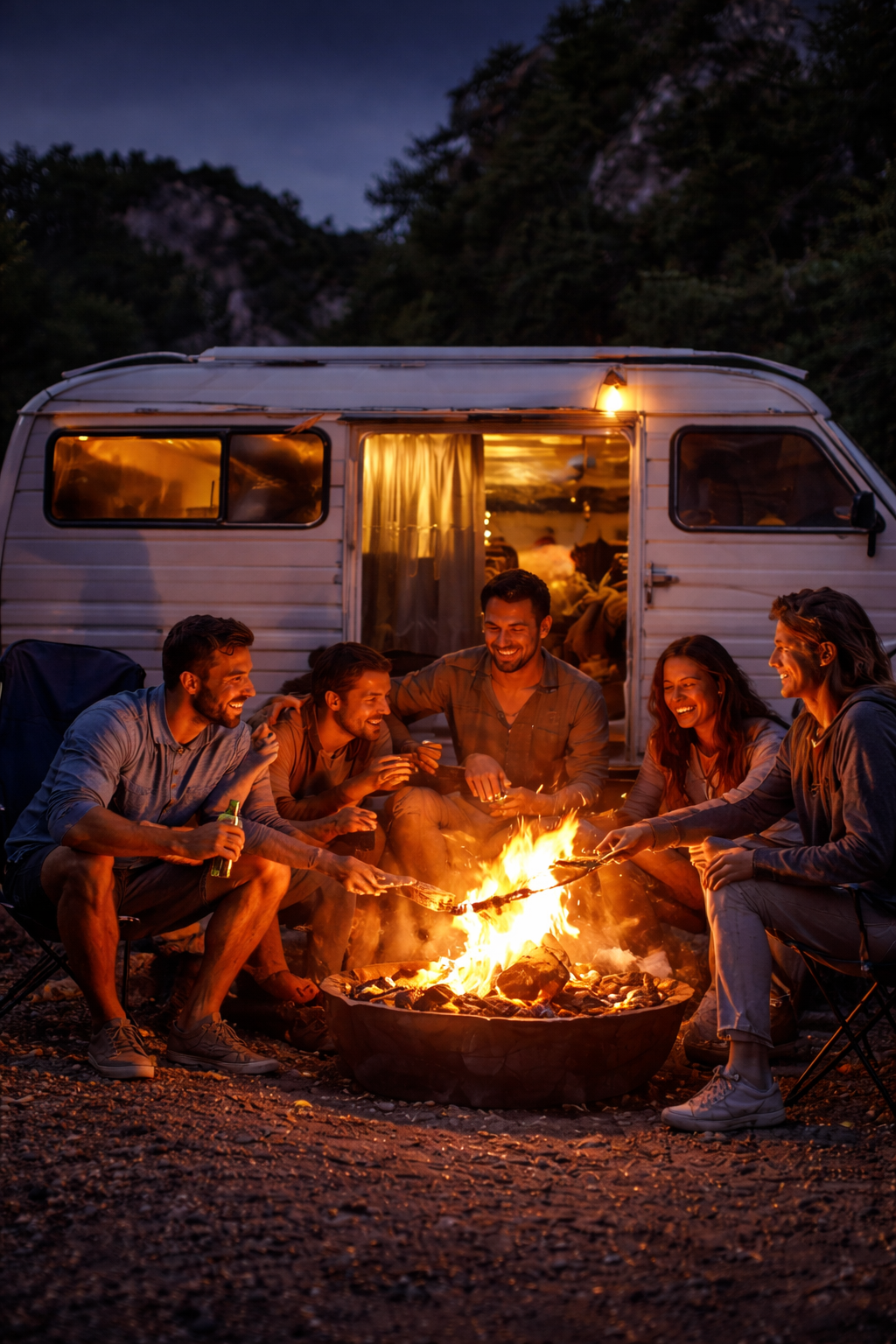 Actividades que unen en viaje camper