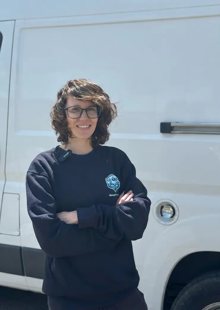 Mariola Martínez, integrante del equipo de Love Camper